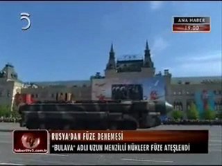 RUSYA FÜZELERİYLE AMERİKA VE İSRAİLE GÖZDAĞI VERDİ