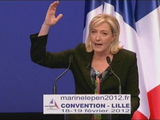 Meeting de Marine Le Pen à Lille