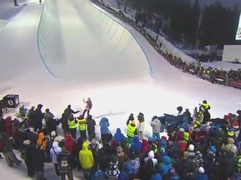 TTR Tricks - Gretchen Bleiler 3rd in Halfpipe at the World Snowboarding Championships