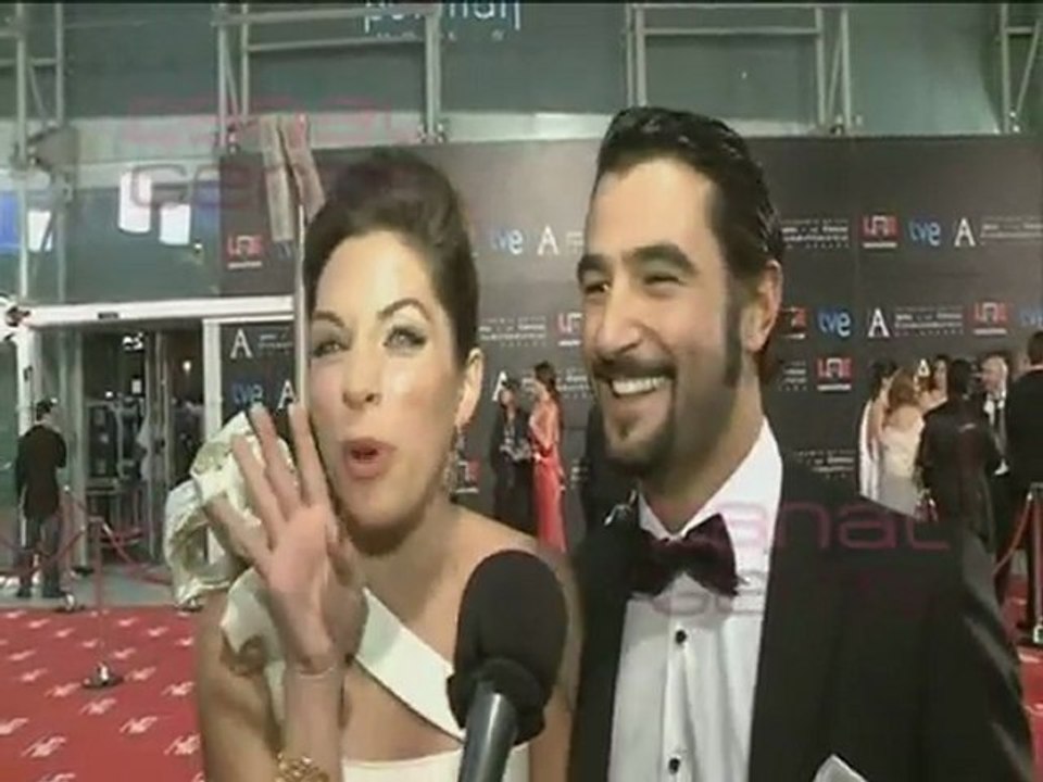 Leire y Antonio, una pareja de cine
