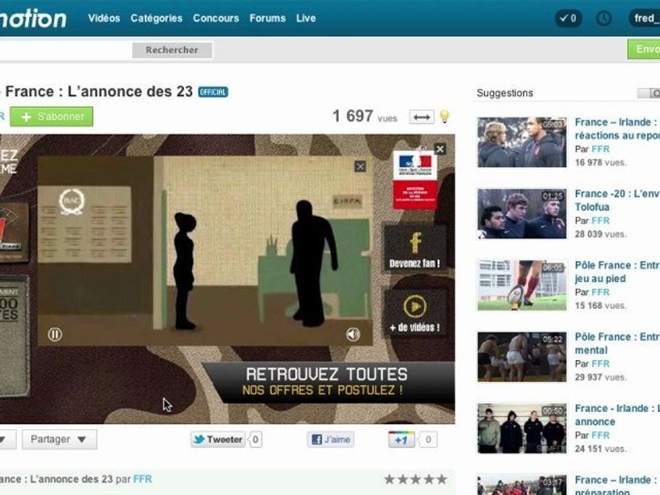 Pre-roll interactif