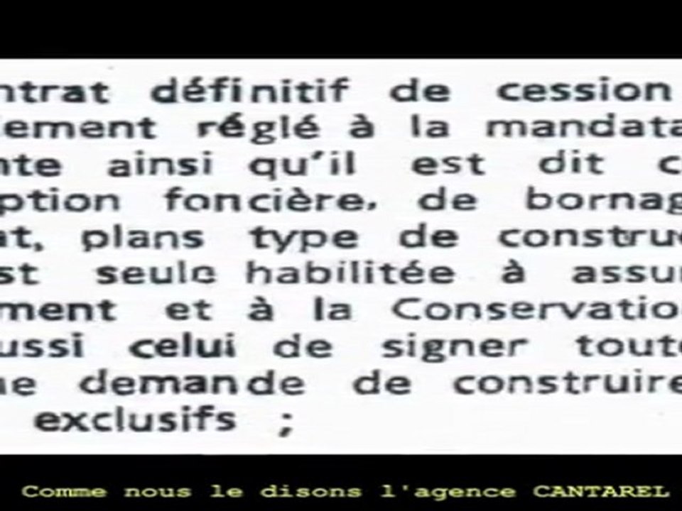 CANTAREL IMMOBILIER A VOIR AVANT DE DEVENIR LEUR CLIENT !