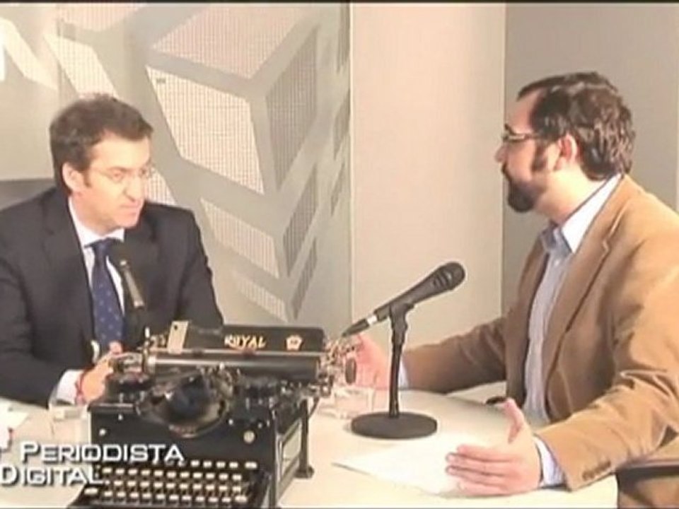 Entrevista con Alberto Núñez Feijóo.
