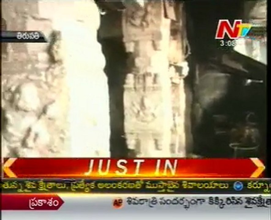 Fire Accident at Tiruchanuru Temple Kitchen