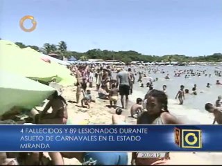 Gobernador Capriles reporta reducción de accidentes en lo que va de carnaval