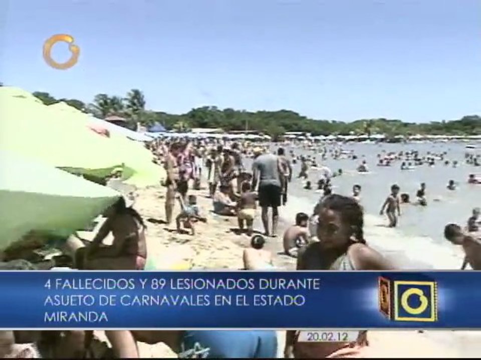 Gobernador Capriles reporta reducción de accidentes en lo que va de carnaval