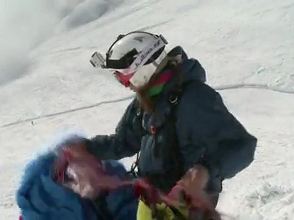 Une nouvelle activité en montagne: le speed-riding