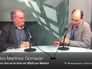 PD entrevista a Carlos Martínez Gorriarán (UPyD) - 24 de octubre de 2011