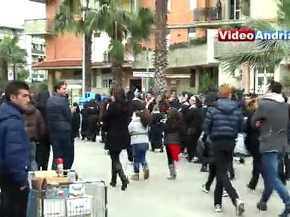 Carnevale 2012 ad Andria: la zona 'M'ntn'gidd'