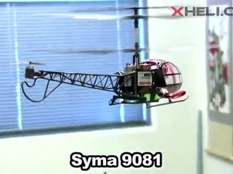Syma 9081 Double Horse 3 Kanal Rc Helicopter