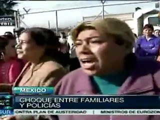 Descargar video: Familiares de reos de Apodaca, en México, exigen información