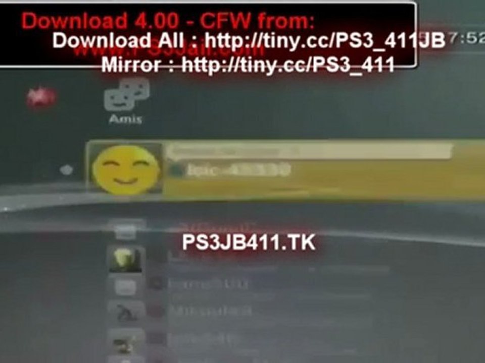 HOW TO JAILBREAK PS3 CFW 4.11
