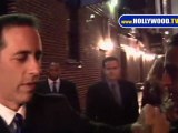 Jerry Seinfeld Signs Autographs at David Letterman