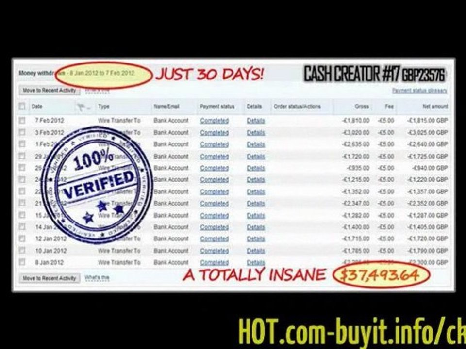 CommissionKiller | Video excerpt #1 regarding 'mind-blowing' profit-builder software