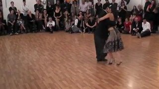 Carlos Espinoza et Sophia Saborido à Tango Volcanique Auvergne
