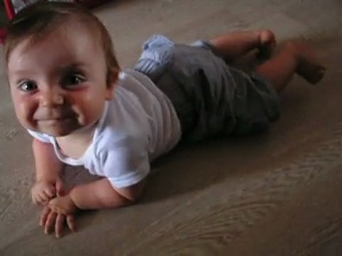 Mes premières pompes et oui c'est moi le lus fort