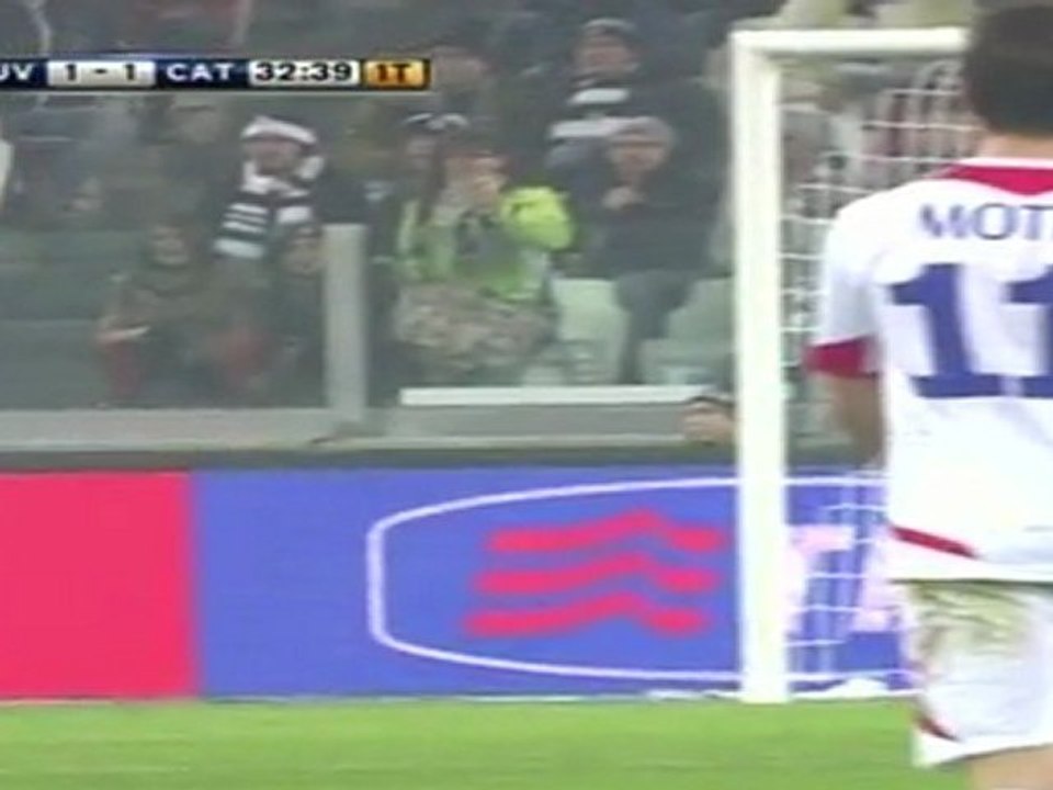 Juventus - Catania 3-1 (Serie A, Full Highlights, 18.02.2012)