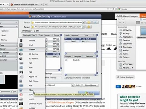DVDFab DVD Ripper for Mac Review and Discount Coupon