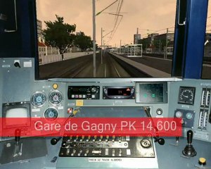 Voyage de Paris Est à Meaux Partie 1
