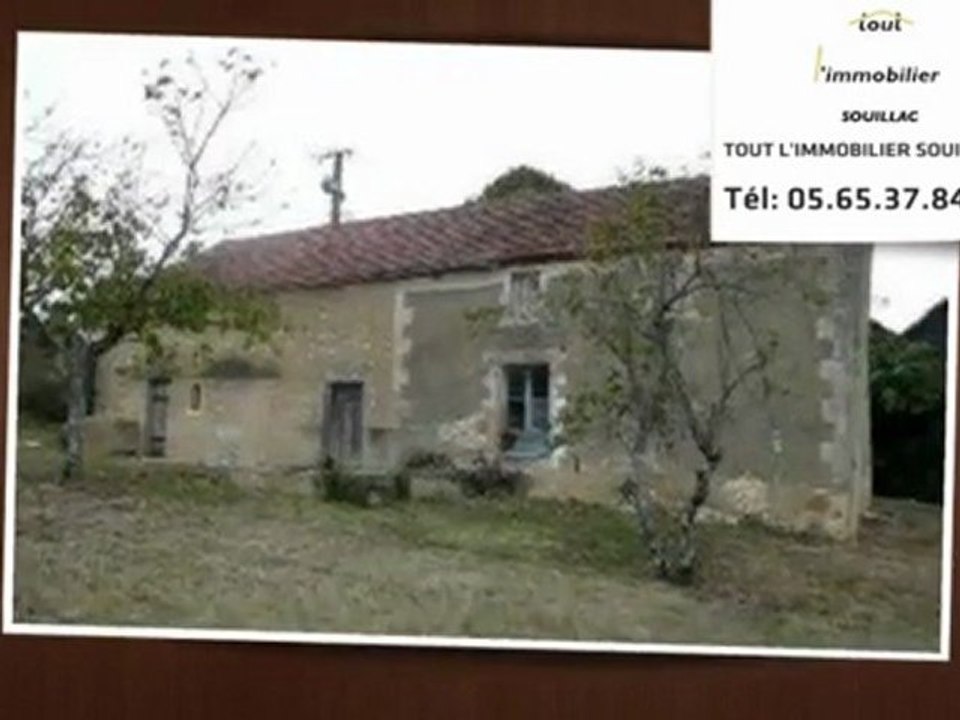 A vendre - maison - ROUFFILHAC (46300) - 2 pièces - 80m²