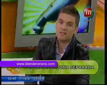 Santiago del Moro habló de todo en Bdv, con Angel de Brito