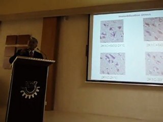 Hari Sharma delivering Key Note Address in Plenary Session on Nanoscience & Diagnostic Jan 05, 2012