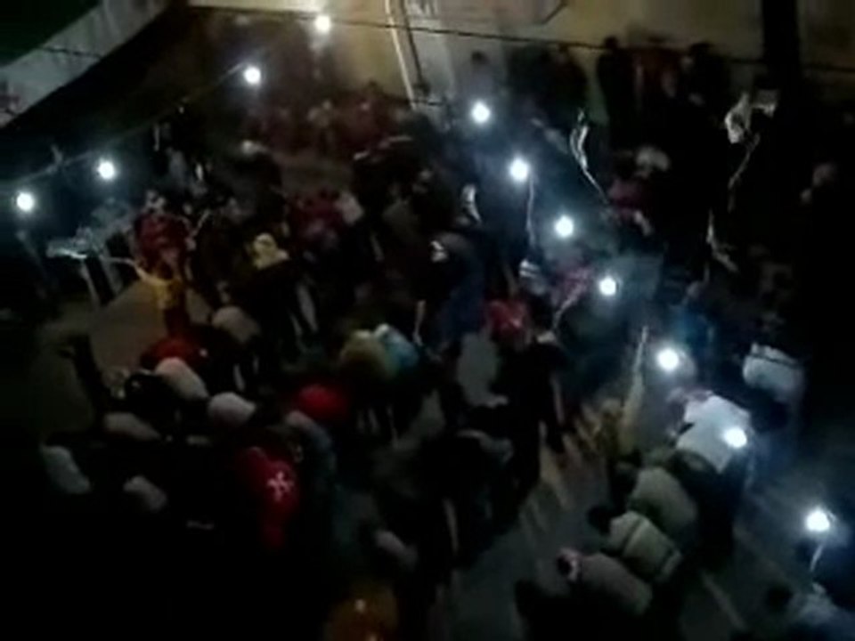 فري برس   حماة حي جنوب الملعب مظاهرة مسائية 20 2 2012