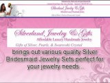 Quality Silver Bridesmaid Jewelry Sets