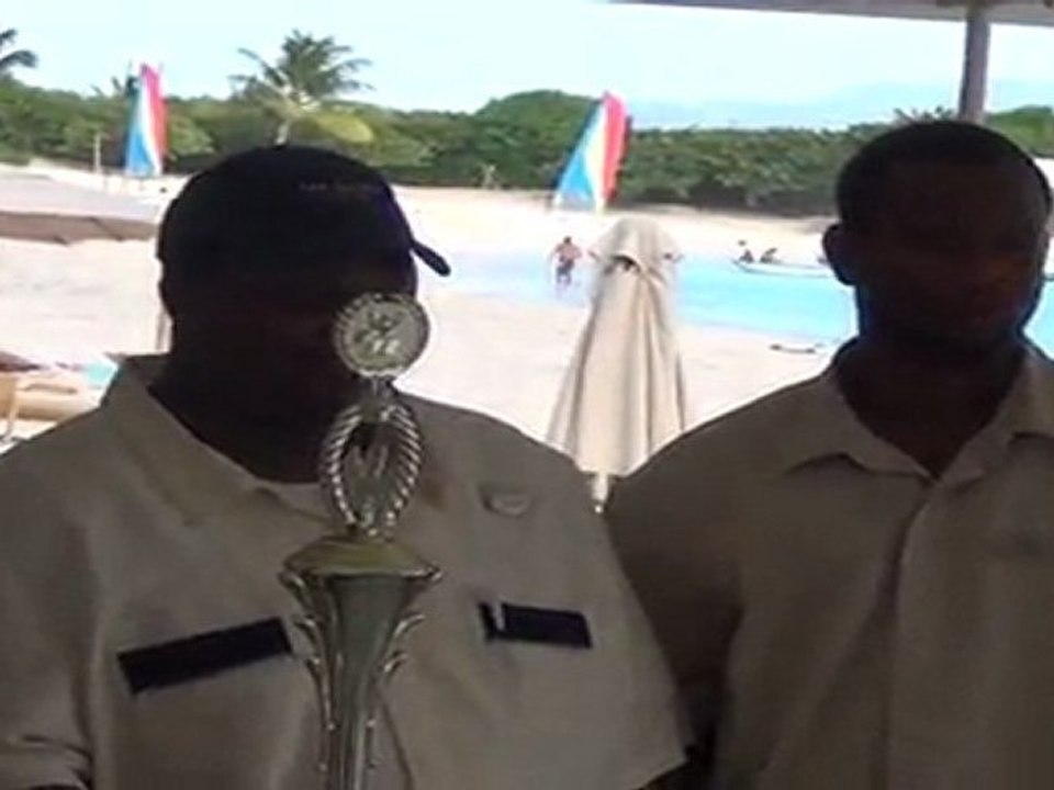 Hospitality quiz bee of Cap Juluca hotel in Anguilla  video 2