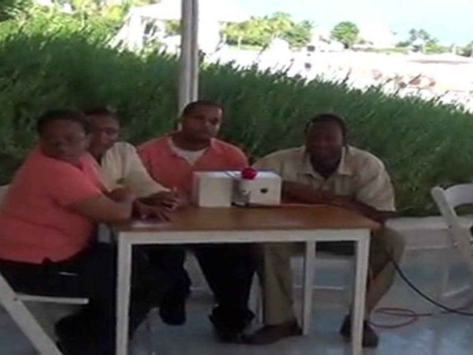 Managers versus staff quiz bee at Cap Juluca hotel video 1
