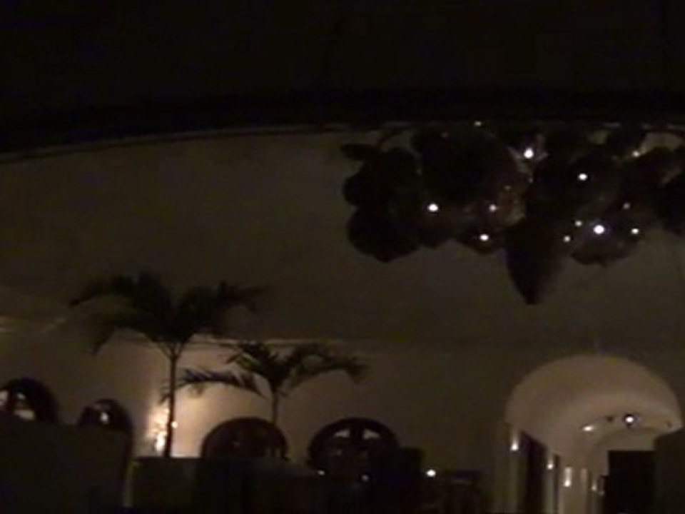 Main house of Cap Juluca hotel at night