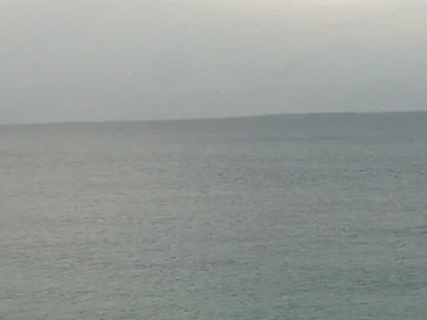 Meads bay beach in Anguilla and Seal island