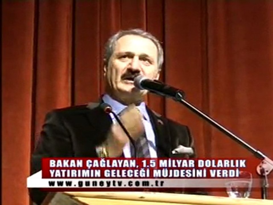 bakan çağlayan