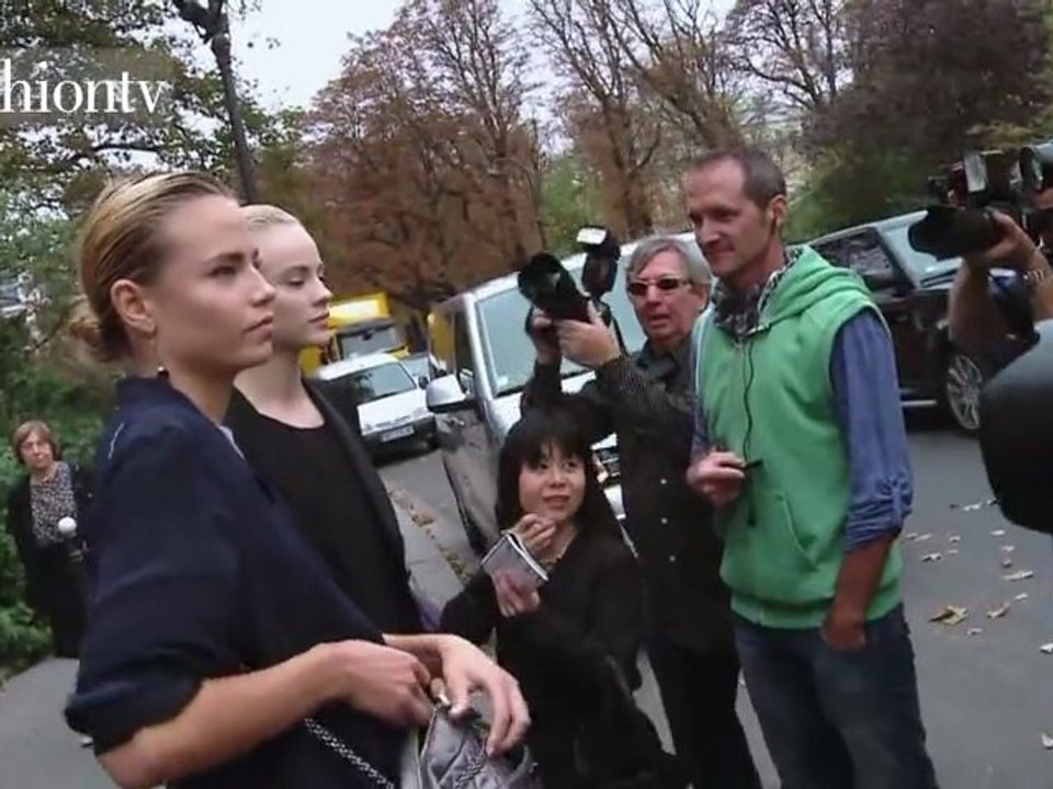 Model Talk: Ginta Lapina Interview at FW 2012 Spring