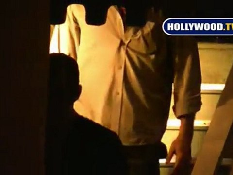 Ryan Phillippe At Dan Tanas Restaurant in West Hollywood.