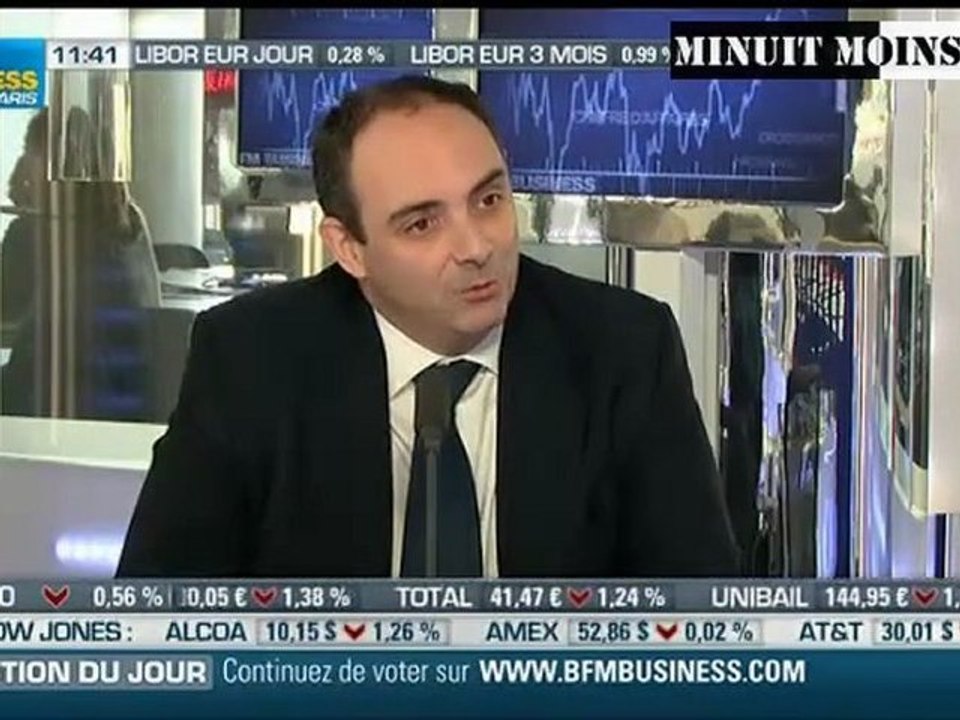 Olivier Delamarche - Mario Draghi va imprimer des billets qui ne valent rien - 21/02/2012 - BFM Business