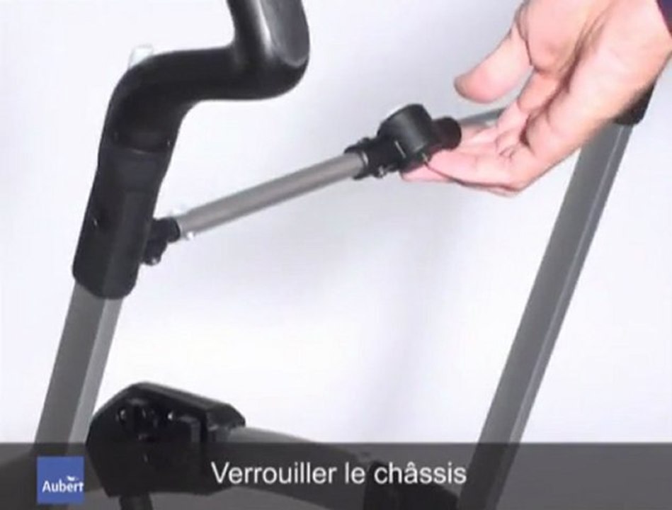 Poussette Kiss d'Aubert Concept - Dépliage