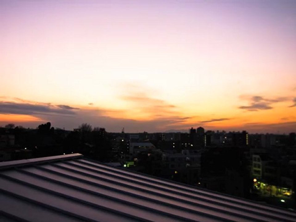 Sunset in Yokohama - Febr. 21st