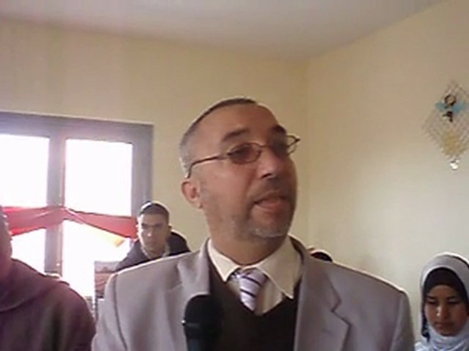 كلمة السيد النائب الإقليمي  لوزارة التربية  الوطنية بنيابة تاوريرت