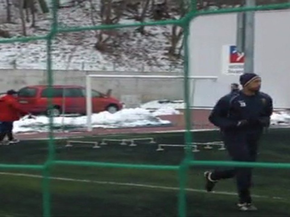 Pierwszy trening Hernaniego w Pogoni Szczecin