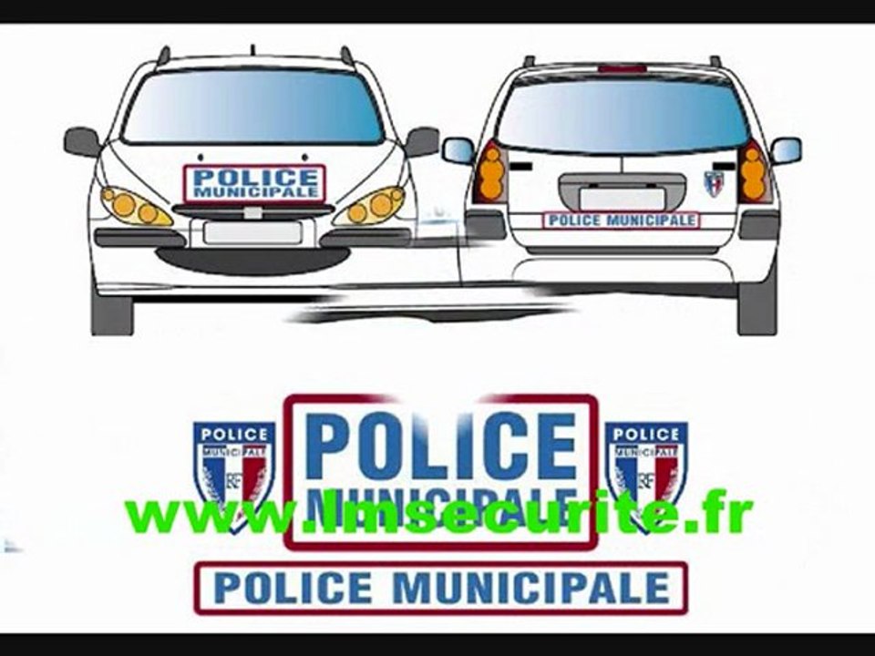 BALISAGE  OBLIGATOIRE  DES  VEHICULES  DE  POLICE  MUNICIPALE
