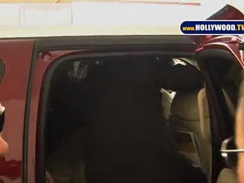 Elton John Dines at e. baldi in Beverly Hills