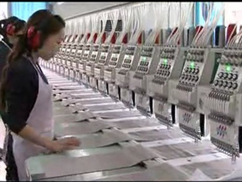 Usine de confection chinoise