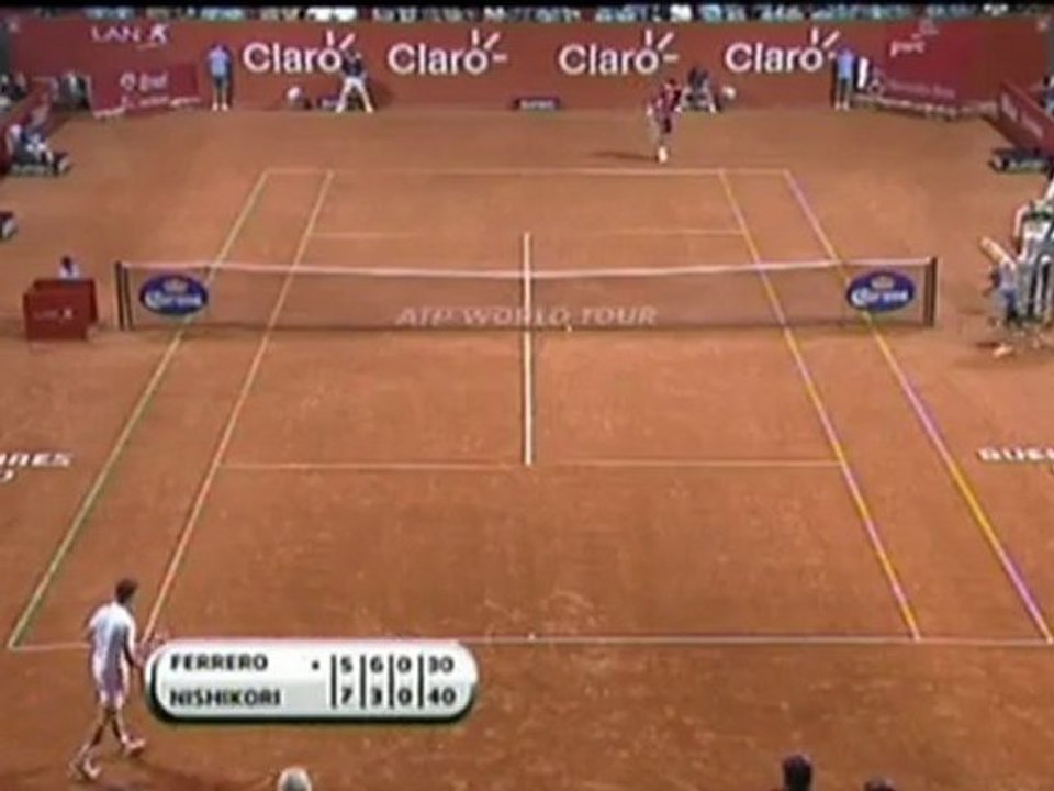 Buenos Aires - Nishikori besiegt Ferrero
