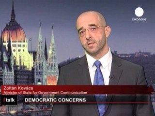 Freedom of speech, "alive and kicking in Hungary"