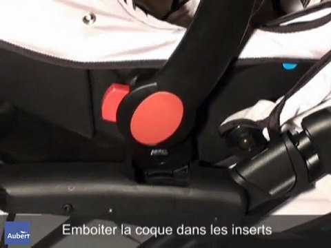 Pack City d'Aubert Concept - Fixation du siège auto