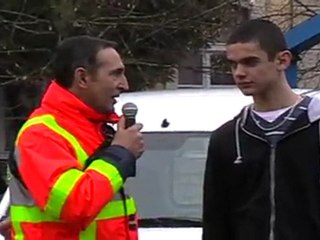 LYCEE LUXEMBOURG A VESOUL : ACCIDENT DE LA ROUTE, C'ÉTAIT UN EXERCICE