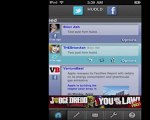 Demo of HUDLD - social networking iphone app for Facebook and Twitter mobile aggregate