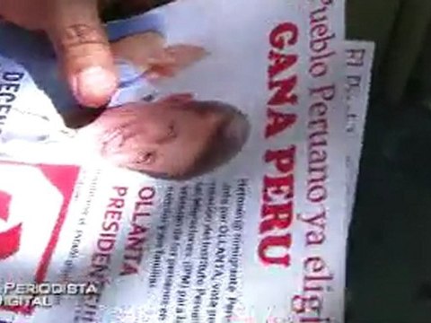 PD reportaje locales de Keiko Fujimori y Ollanta Humala en Madrid