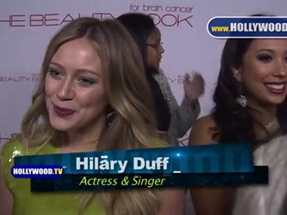 Hilary Duff, Nicole Scherzinger, Stacy Keibler, Josh Duhamel at The Beauty Book Event